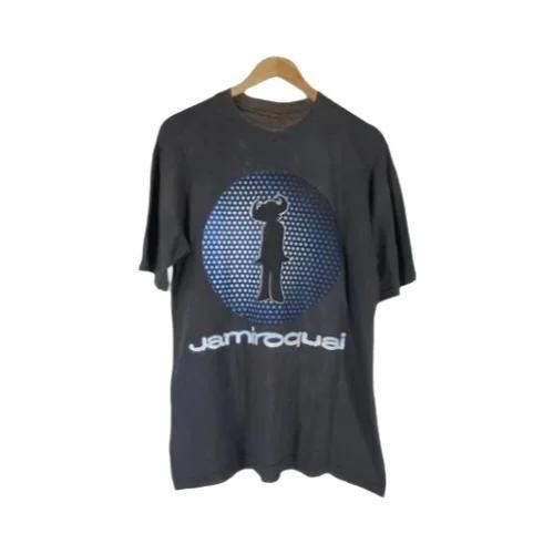 Jamiroquai 90s básico masculino e feminino unissex manga curta